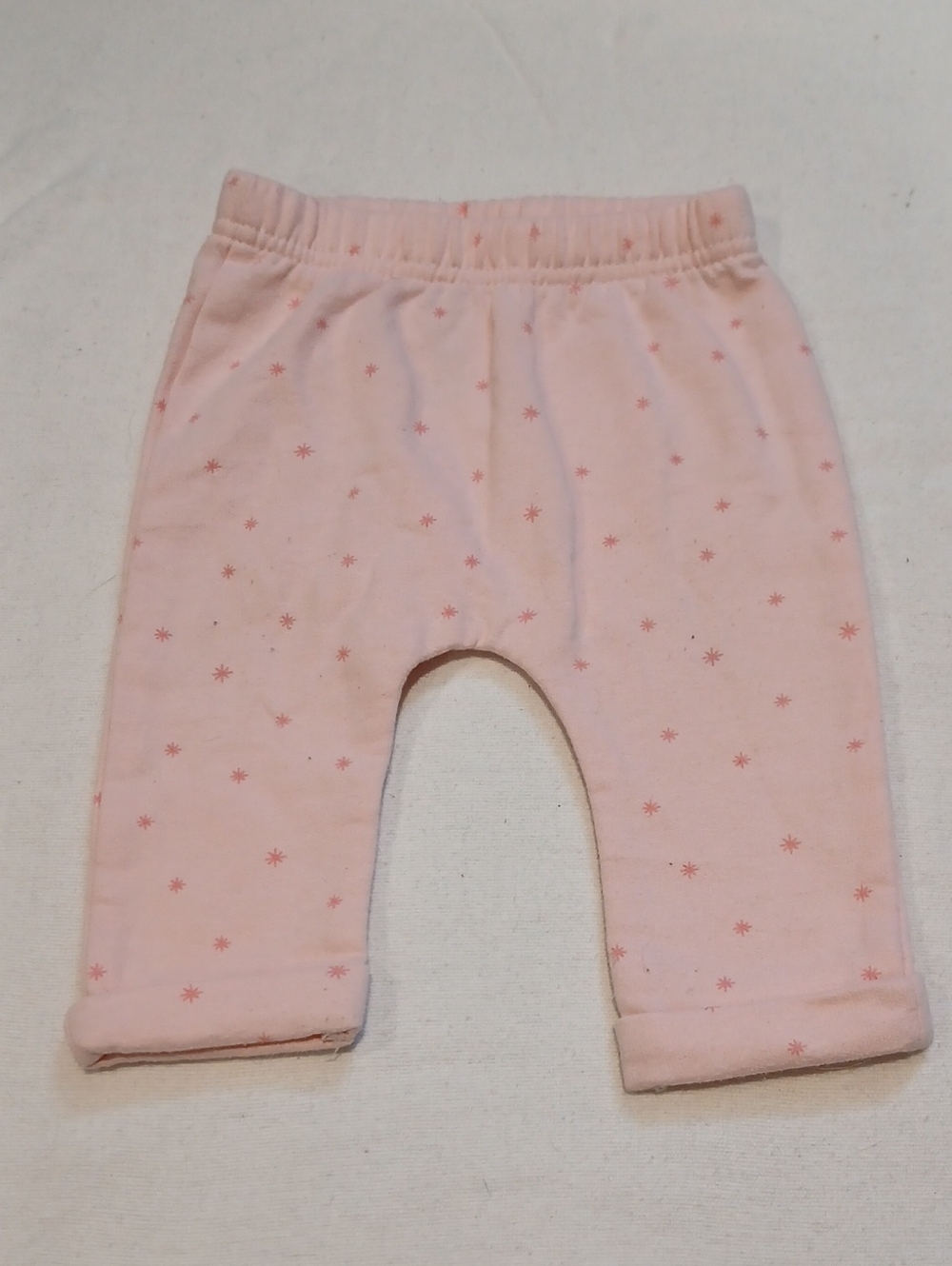 Rene Rofe Baby Pale Pink Star-Accented Pants